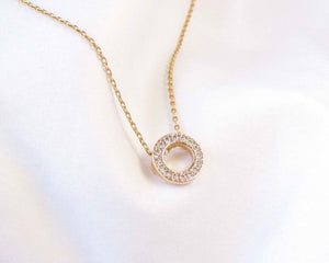 COLLAR JULIETA ENCHAPADO EN ORO