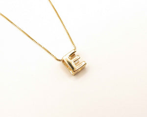 COLLARES INICIAL ENCHAPADO EN ORO