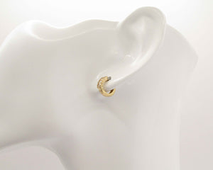 ARGOLLAS ADELE 11 MM ENCHAPADAS EN ORO