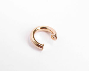 EAR CUFF LISO - ENCHAPADO EN ORO 18K