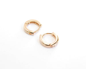 ARGOLLAS BASIC ENCHAPADAS EN ORO 11 mm